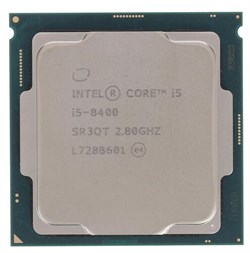 CPU INTEL S1151v2 Core i5 8400 6/6, 2.8Ghz up to 4.0Ghz, 14nm, TDP 65W, Intel UHD 630, OEM 111573 - фото 10042