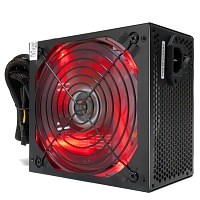 PSU CROWN CM-PS650W PLUS, ATX v2.3, 650W, 140mm LED, 24+8pin, 4xSATA, 4xMolex, 1xPCI-E, Black 121235 - фото 10229