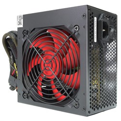 PSU CROWN CM-PS500W PLUS, ATX v2.3, 500W, 120mm, 24+8pin, 4xSATA, 3xMolex, 1xFDD, 1xPCI-E, Black OEM 121236 - фото 10230