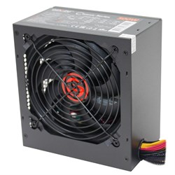 PSU GINZZU CB500, ATX v2.3, 500W, 120mm, 24+8pin, 4xSATA, 3xMolex, 1xPCI-E, Black RTL 123388 - фото 10293