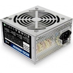 PSU AEROCOOL ECO-450W, ATX v2.3, 450W, 120mm, 24+4pin, 2xSATA, 2xMolex, 1xFDD, 1xPCI-E, Silver, BOX 139966 - фото 10671