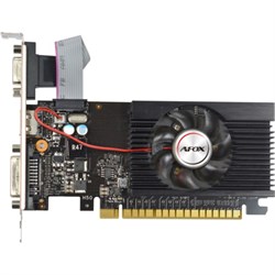 VIDEOCARD AFOX GeForce GT710, AF710-2048D3L5, 2Gb DDR3, 64bit, DVI/HDMI/VGA, LP, 1xFan, RTL 142526 - фото 10811