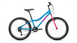 Велосипед ALTAIR MTB HT 24 1.0 (24" 6 ск. рост. 12") 2022, голубой/розовый, RBK22AL24091 144989 - фото 10943