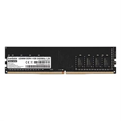 DDR4 4Gb EXEGATE Value PC19200/2400MHz, CL17, 1.2v, EX283084RUS, OEM 145920 - фото 11008