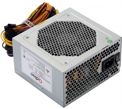 PSU FSP QD-450PNR 80+, ATX v2.3, 450W, APFC 120mm, 24+8pin, 5xSATA, 3xMolex, 1xFDD, 1xPCI-E, Silver, OEM 148356 - фото 11165