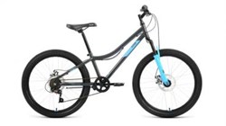 Велосипед ALTAIR MTB HT 24 2.0 D (24" 6 ск. рост. 12") 2022, темно-серый/голубой, IBK22AL24095 151871 - фото 11608