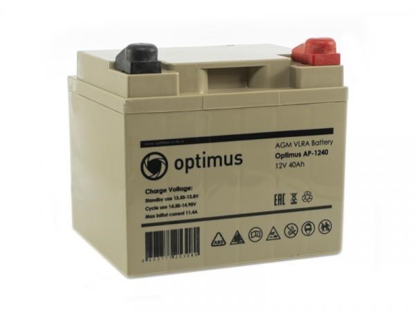 Аккумуляторная батарея Optimus AP-1240 В0000012053 - фото 4843