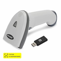 Беспроводной сканер штрих-кода MERTECH CL-2210 BLE Dongle P2D USB White 2154 - фото 5704