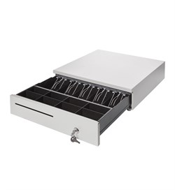 Денежный ящик PayTor HT-410P, Черный, Epson. Электромеханический. 3010 - фото 9425