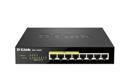 Коммутатор D-LINK DGS-1008P/D1A неуправляемый, настольный, порты 1000Base-T(Gigabit Ethernet) 3032 - фото 9499