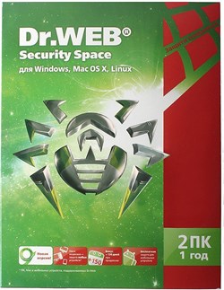 Антивирус Dr. Web Security Space 2PC 1Y Box 2 ПК 12 мес (базовая лицензия) 102164 - фото 9886