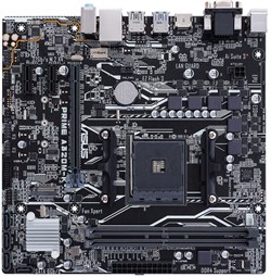 MB ASUS AM4 PRIME A320M-K 1xPCI-Ex16, 2xPCI-Ex1, 2xDDR4, 1xM.2, HDMI/VGA, USB3.0, mATX, RTL 105819 - фото 9943