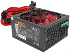 PSU GINZZU PC600, 80+ ATX v2.3, 600W, APFC 140mm, 24+8pin, 5xSATA, 4xMolex, 2xPCI-E, Black RTL 123391