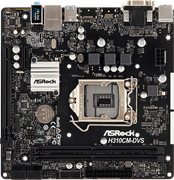 MB ASROCK S-1151v2 H310CM-DVS H310C 2xDDR4 mATX AC`97 8ch(7.1) GbLAN+VGA+DVI RTL 124104