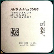 CPU AMD AM4 Athlon 3000G 2/4, 3.5Ghz, 14nm, TDP 35W, Radeon Vega 3, OEM 129548