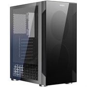 Case GINZZU CL190 Black, ATX, NoPSU, 2xU2, 1xU3, T.Glass