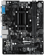 MB ASROCK QC6000M AMD E2-6110, 1xPCI-Ex16, 2xPCI-Ex1, 2xDDR3, HDMI/VGA, COM, USB3.1, mATX, RTL 135989