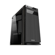 Case GINZZU A250 Black, ATX, No PSU, 2xU2, Acryl Side 136846