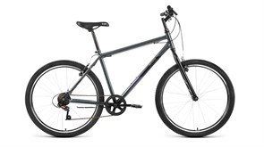 Велосипед ALTAIR MTB HT 26 1.0 (26" 7 ск. рост. 17") 2022, темно-серый/черный, RBK22AL26101 144922