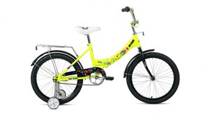 Велосипед ALTAIR CITY KIDS 20 COMPACT (20" 1 ск. рост. 13" скл.) 2022, ярко-зеленый, IBK22AL20036 145033