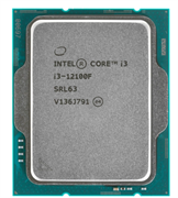 CPU INTEL S1700 Core i3 12100F 0E/4P/8, 3.3Ghz up to 4.3Ghz, Max 4.3Ghz, 60W/89W, OEM 148453