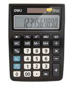Калькулятор настольный DELI E1238black черный 12-разр.