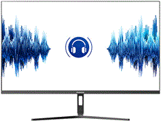 Монитор CHiQ 23.8" LMN24F680-S 1920*1080 IPS 75Hz LED 16:9 6ms VGA DP HDMI Audio out 178/178 250cd 1000:1 Metal Frame VESA 75x75 (с колонками 2*1,5W) 150996