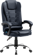 Игровое кресло DEFENDER Ares Синий, PU, 3класс, мягк.подлокотник