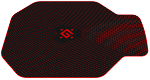 Напольный игровой ковер DEFENDER Motion Напольный,1155*1345*4мм,черный