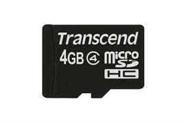 Карта памяти Transcend microSDHC 4 ГБ [TS4GUSDC4]