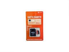 Карта памяти с адаптером Optimus MicroSDXC 128Gb 7812