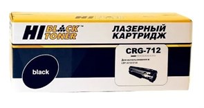 Картридж лазерный Hi-Black CRG-712 черный, с чипом 7826