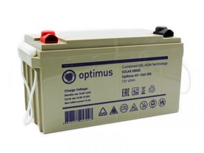 Аккумуляторная батарея Optimus AP-1265 GEL В0000012055