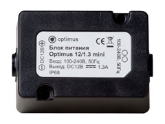 Блок питания Optimus 12/1.3 mini В0000006397