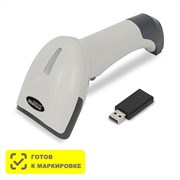 Беспроводной сканер штрих-кода MERTECH CL-2310 HR P2D SUPERLEAD USB White 2165