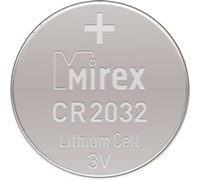 Батарея Mirex, литиевая CR2032 3V