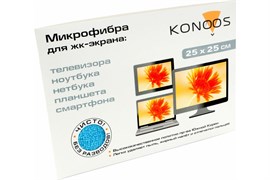 Салфетка KONOOS из микрофибры для ЖК-телевизоров 20*30 см