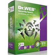 Антивирус Dr. Web Security Space, на 12 месяцев, на 1 ПК (базовая лицензия)
