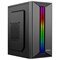 Case GINZZU B350 Black, mATX, NoPSU, 2xU2, RGB Stripe 152580 - фото 11732